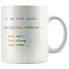 Eat Sleep Code Repeat Mug for Computer Programmes