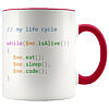 Eat Sleep Code Repeat Mug for Computer Programmes