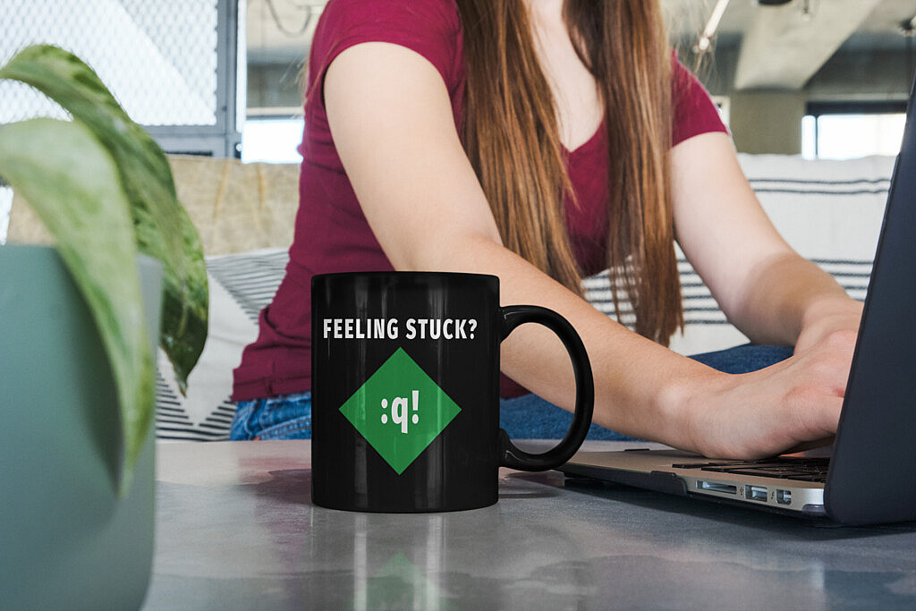 stuck in vim mug for linux users