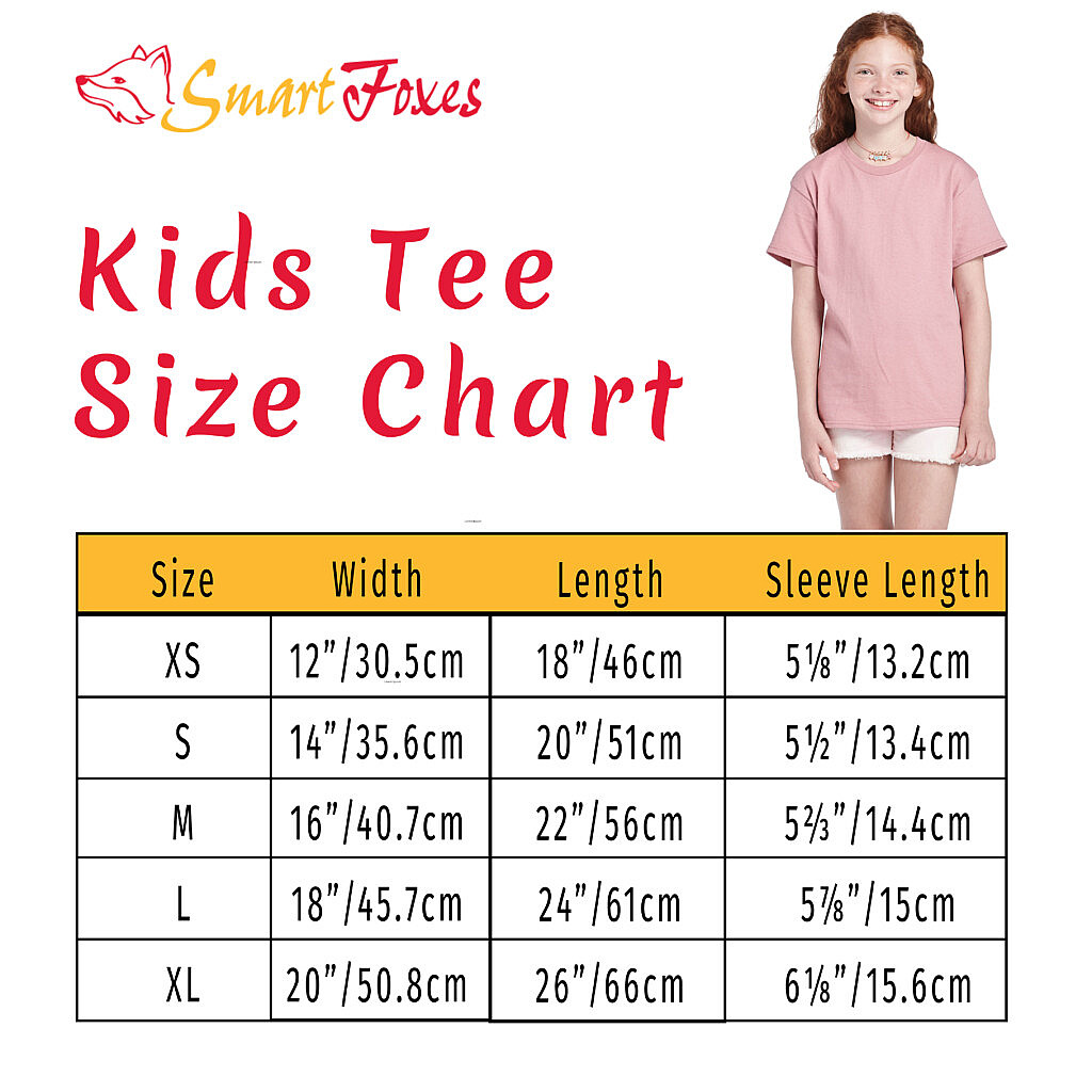 Child T-shirt Size Chart By Age