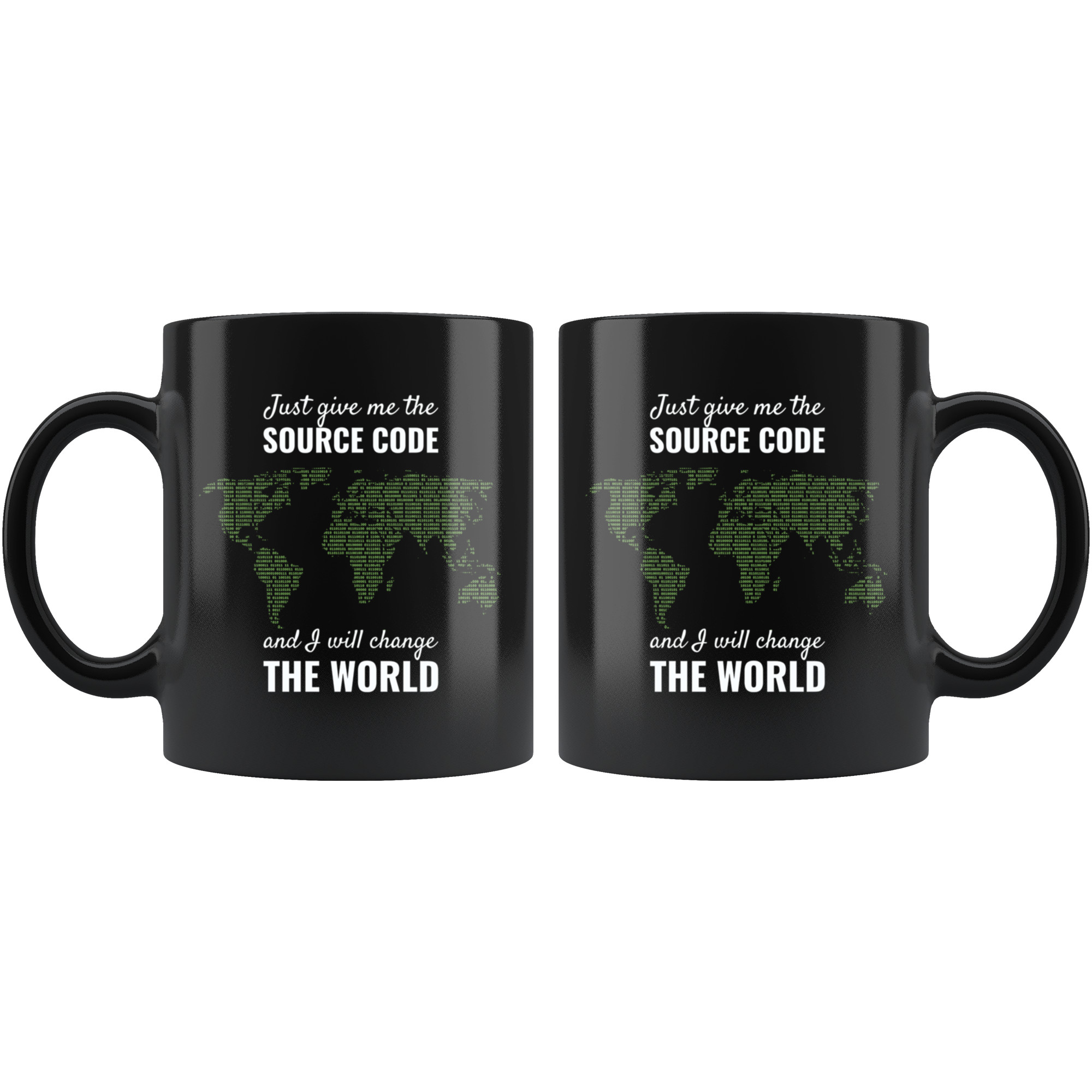 Give Me the Source Code Mug - Smart Foxes